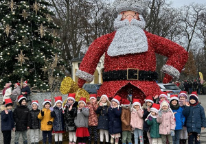 Wspólne zdjęcie z Mikołajem