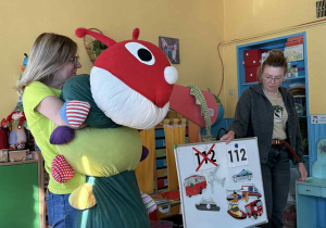 Opowiadanie stonogi z zasadach bezpieczeństwa.