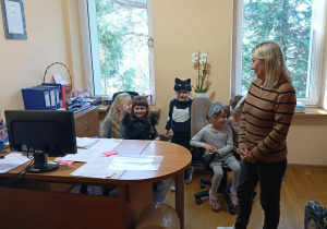 Z wizytą u Pani dyrektor.