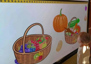 praca z tablicą interaktywną