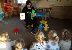 Dzieci podczas zajęć