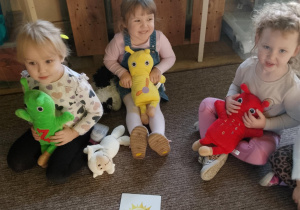 Dzieci podczas zajęć