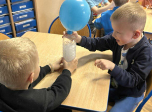 Eksperymenty - "Produkcja i właściwości dwutlenku węgla"