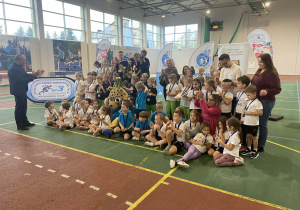 Wspólne zdjęcie na zakończenie olimpiady