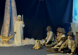 Pasterze przy ognisku