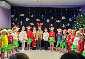 świąteczne przedstawienie