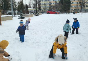 Zabawy na śniegu