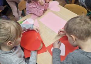 Praca plastyczna "Walentynka"