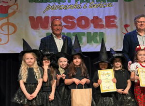 I miejsce w XII Dziecięcym Festiwalu piosenki i tańca "Wesołe Nutki".