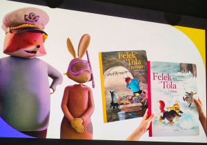 Bohaterowie filmu Felek i Tola