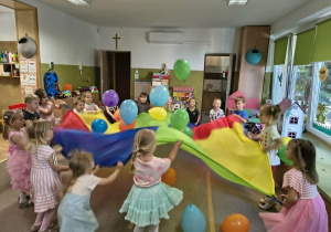zabawa urodzinowa w grupie