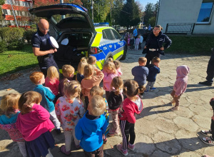 Spotkanie z policjantem.